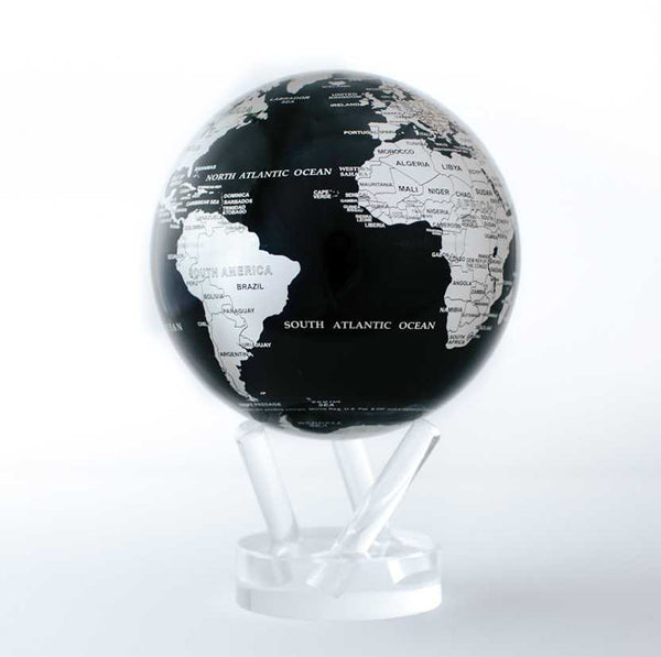 ブラックとシルバーの地球儀-世界地図-飾り物-【日本公式オンラインショップ】-jp.movaglobes.store