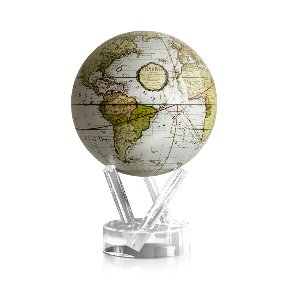 MOVA Globe モバグローブ 光で回る 自転する不思議な地球儀 MOVA Globe モバグローブ 光で回る 自転する不思議な地球儀